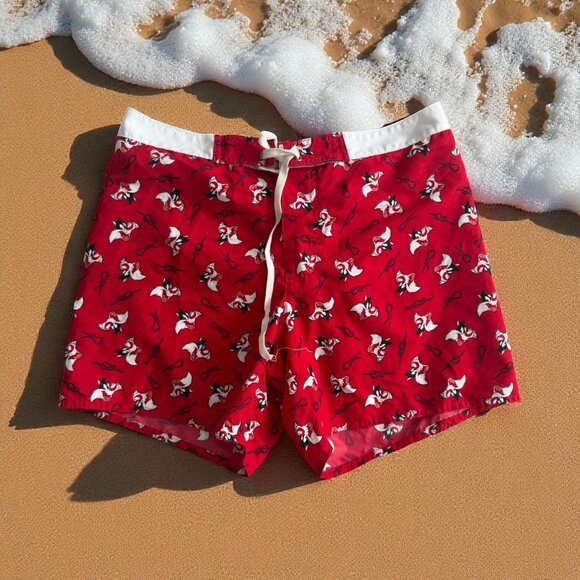 FRENCH CUFF Looney Tunes Sylvester Swim Shorts Size Large - Picture 1 of 5